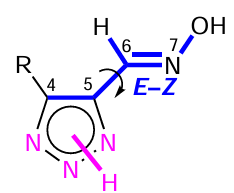 Tautomerism (purple) and conformation isomerism (blue) in 1,2,3-triazoles. Reproduced from Semenov and Larina 184 with the permission of the American Chemical Society