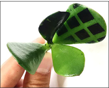 PProDOT-Cl electrode applied to a plant by vapor printing.118 © American Association for the Advancement of Science, 2019.