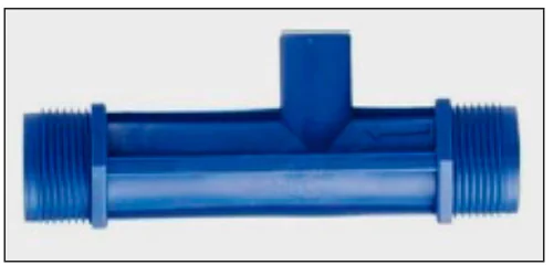 3D printed Venturi injector.184 © National Institute for Research-Development of Machines and Installations Designed for Agriculture and Food Industry–INMA Bucharest, 2022.