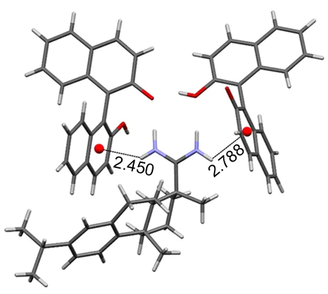 Stabilizing micelle formation interaction of two amphiphilic molecules: NH...π interaction between alanyl-based and phenylalanyl-based surfactants (134); π...π interaction between two phenylalanyl-based surfactants (135). The figure was created by the authors using data of Ref. 194.