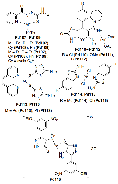 Structures M107 - M116