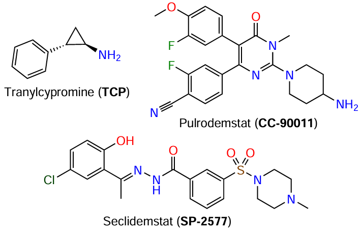 KDM1A inhibitors in clinical trials