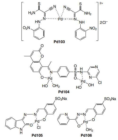 Structures Pd103 - Pd106